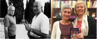Tertúlia i lectura, en català i en anglès, sobre els llibres d'en Francesc Parcerisas i la Gemma Gorga  amb els seus traductors, Sharon Dolin i Cyrus Cassells - 