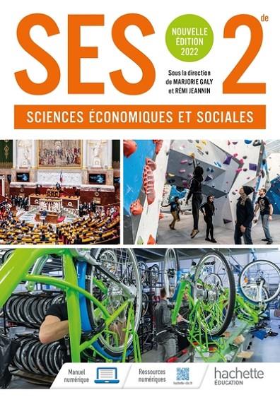 SCIENCES ÉCONOMIQUES ET SOCIALE - 2NDE - LIVRE ÉLÈVE | 9782016280775