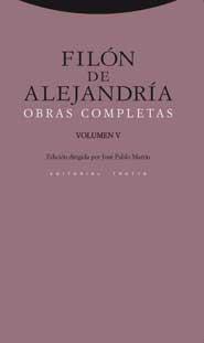 OBRAS COMPLETAS | 9788498790238 | DE ALEJANDRÍA, FILÓN