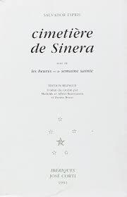 CIMETIERE DE SINERA | 9782714304230 | ESPRIU S
