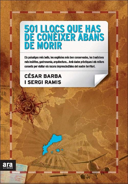 501 LLOCS QUE HAS DE CONÈIXER ABANS DE MORIR | 9788492552054 | RAMIS, SERGI/BARBA, CÉSAR