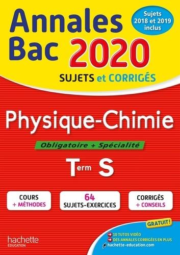 ANNALES BAC 2020 PHYSIQUE-CHIMIE TERM S OBLIGATOIRE + SPÉCIALITÉ | 9782017082613 | COLLECTIF