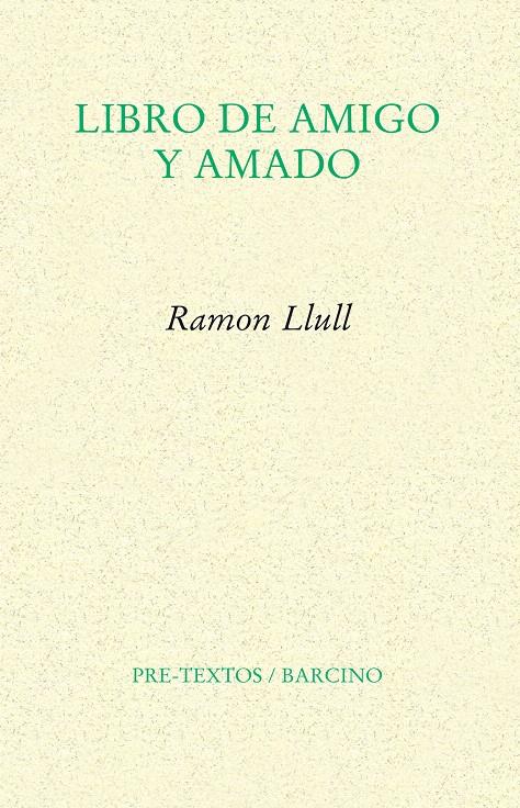 LIBRO DE AMIGO Y AMADO | 9788415576914 | LLULL, RAMON
