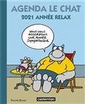 AGENDA LE CHAT 2021 : ANNÉE RELAX | 9782203201453 | GELUCK, PHILIPPE 