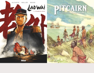 "Pitcairn" vs "Lao Wai" : rencontre entre les auteurs Marc Curtó et  Xavier Besse - 
