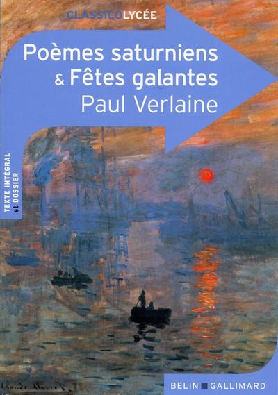 POEMES SATURNIENS - FETES GALANTES | 9782701161594 | VERLAINE, PAUL