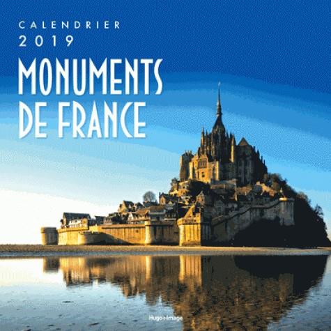 CALENDRIER MURAL MONUMENTS DE FRANCE 2019 | 9782755639612