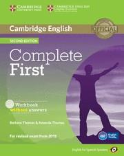 COMPLETE FIRST WORK BOOK WITHOUT ANSWERS | 9788483238172