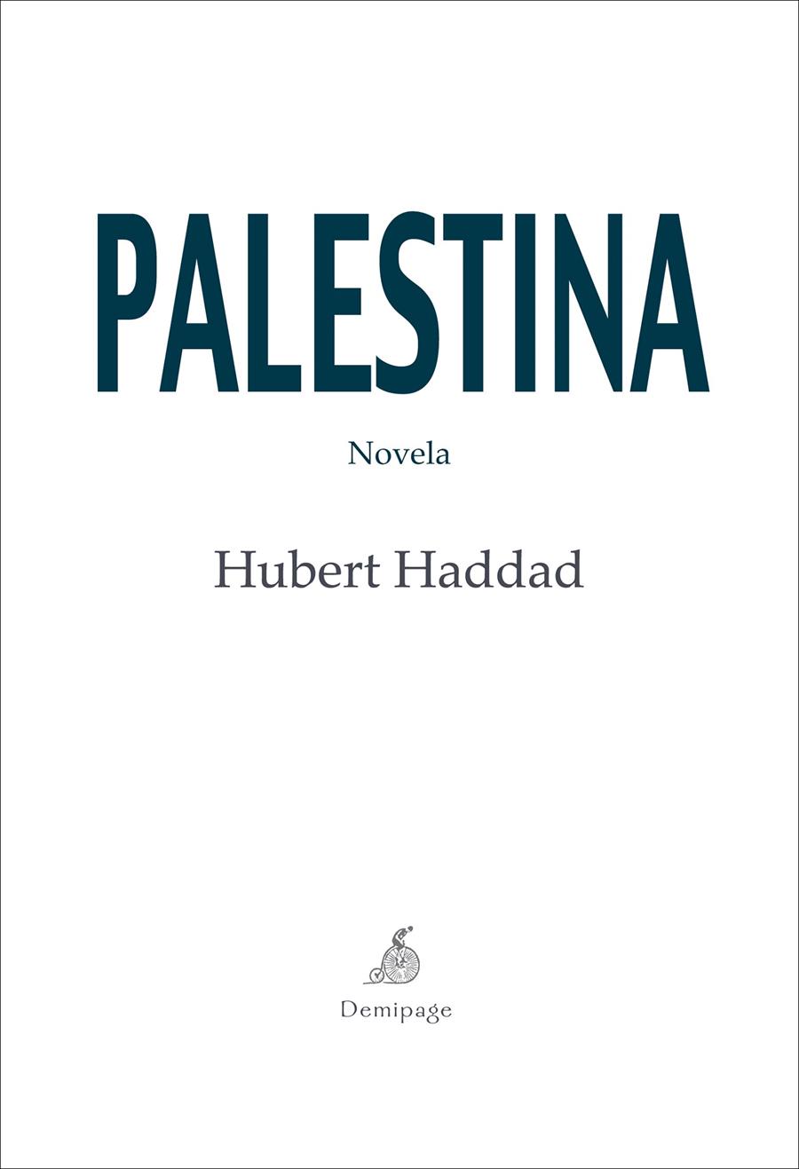 PALESTINA | 9788492719167 | HADDAD, HUBERT
