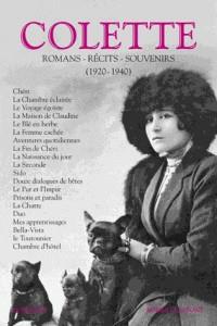 COLETTE - VOLUME 2, ROMANS, RÉCITS, SOUVENIRS (1920-1940) | 9782221218143 | COLETTE
