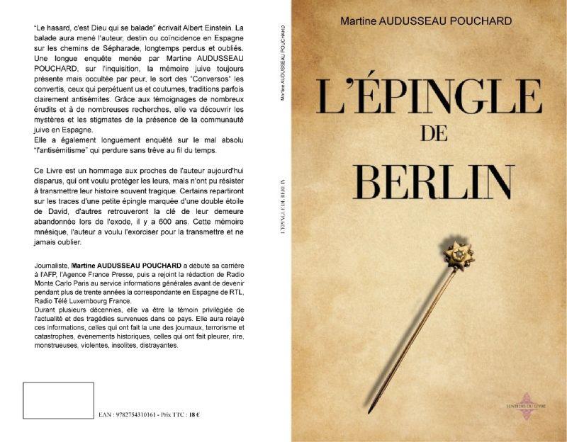 L'ÉPINGLE DE BERLIN | 9782754310161 | AUDUSSEAU POUCHARD, MARTINE