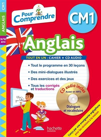 POUR COMPRENDRE L'ANGLAIS CM1, 9-10 ANS | 9782017015536