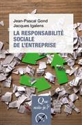 LA RESPONSABILITÉ SOCIALE DE L'ENTREPRISE | 9782715404168 | GOND, JEAN-PASCAL / IGALENS, JACQUES 