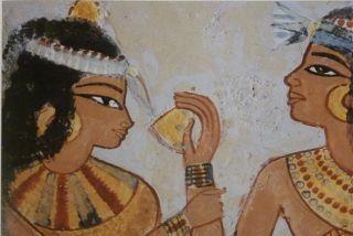Chimie, parfums, cosmetiques et beauté de l'Egypte pharaonique  - 