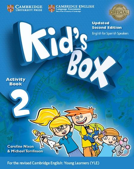 KID'S BOX LEVEL 2 ACTIVITY BOOK WITH CD-ROM UPDATED ENGLISH FOR SPANISH SPEAKERS | 9788490368978 | NIXON, CAROLINE/TOMLINSON, MICHAEL