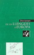 DICCIONARI DE LES LLENGÜES D'EUROPA | 9788441209008 | BADIA I CAPDEVILA, IGNASI