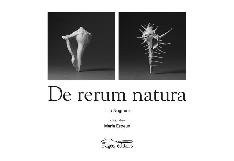 DE RERUM NATURA | 9788413031088 | NOGUERA CLOFENT, LAIA/ESPEUS, MARIA