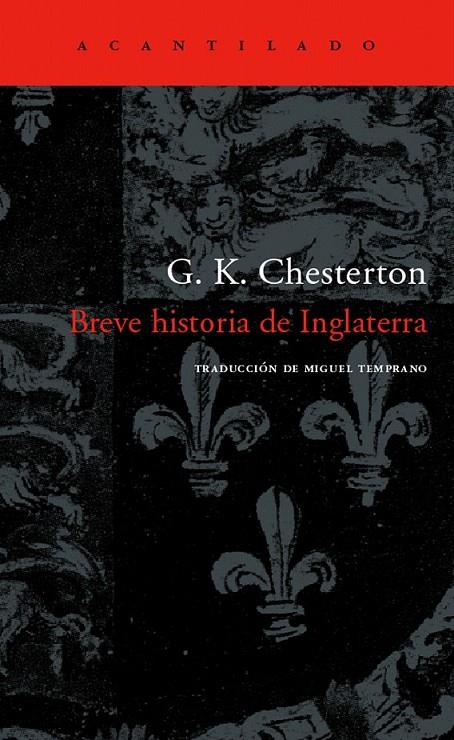 BREVE HISTORIA DE INGLATERRA | 9788496136939 | CHESTERTON, G.K.