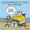 CALENDRIER LE CHAT 2021 : ANNÉE RELAX | 9782203201477 | GELUCK, PHILIPPE