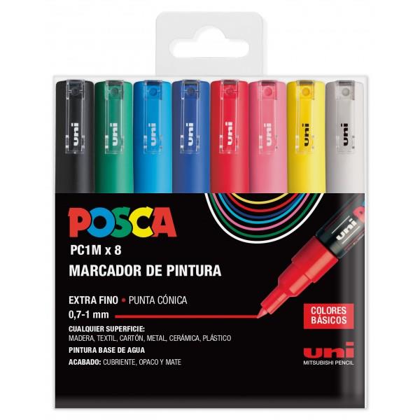 POSCA PACK 8   0.7-1MM | 8435009951442