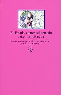 EL ESTADO COMERCIAL CERRADO | 9788430919864 | FICHTE, JOHANN GOTTLIEB
