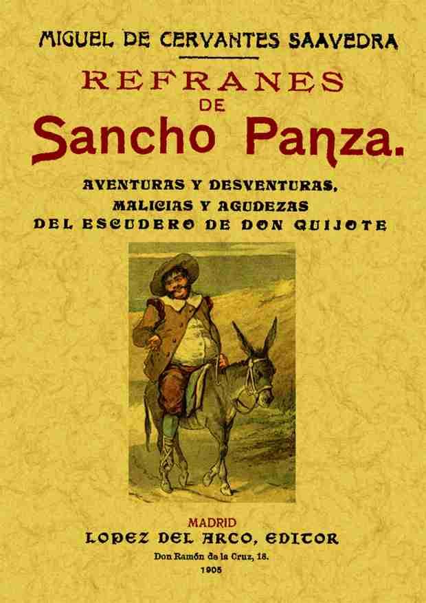 REFRANES DE SANCHO PANZA | 9788495636201 | CERVANTES SAAVEDRA, MIGUEL DE