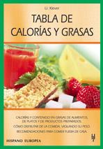 TABLA DE CALORÍAS Y GRASAS | 9788425515149 | KLEVER, ULRICH