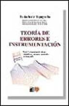 TEORIA DE ERRORES E INSTRUMENTACION.TRATADO DE TOP | 9788428323086 | CHUECA PAZOS, MANUEL
