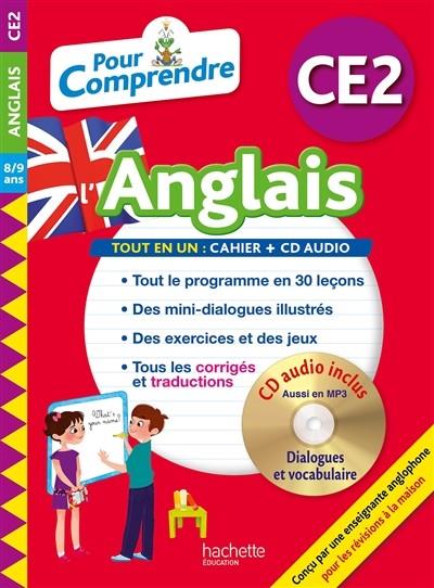 POUR COMPRENDRE L'ANGLAIS CE2, 8-9 ANS  | 9782017015529