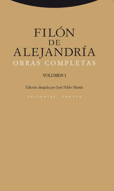 OBRAS COMPLETAS | 9788498790221 | DE ALEJANDRÍA, FILÓN