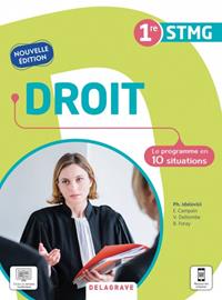 DROIT 1ÈRE STMG  (2021) POCHETTE ÉLÈVE | 9782206309095