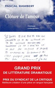 CLÔTURE DE L'AMOUR | 9782846814157 | RAMBERT, PASCAL