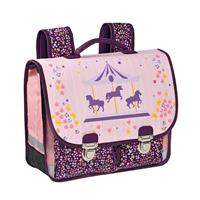 SAC À DOS ROSE MANÈGE VINTAGE LOUISE ET ARTHUR  QUO VADIS | 3371010508785