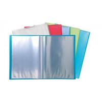 DOSSIER EN PLASTIQUE AVEC 20 POCHETTES TRANSPARENTES A4 / CARPETA  DE PLÁSTICO CON FUNDAS DE PLÁSTICO TRANSPARENTE A4 20 FUNDAS | 3130630852698