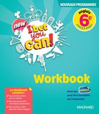 NEW I BET YOU CAN! 6ÈME (2025) - WORKBOOK | 9782210120372