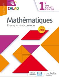 MATHEMATIQUES 1RE STMG - LIVRE ELEVE - ED. 2019 - DISPONIBLE EN PAPIER | 9782017041795