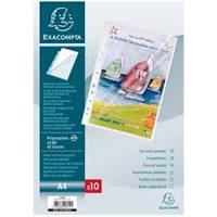 PAQUET DE 10 POCHETTES TRANSPARENTES POUR CLASSEUR/ PAQUETE DE 10 FUNDAS TRANSPARENTES PARA EL ARCHIVADOR | 3130630050100