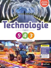 TECHNOLOGIE 5 4 3 - CYCLE 4 2024 MANUEL ÉLÈVE | 9782095035105