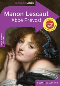 MANON LESCAUT - CLASSICO LYCÉE - BELIN | 9791035822521 | ABBÉ PRÉVOST