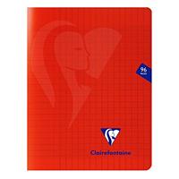 CAHIER ROUGE PETIT FORMAT 17X22 96 PAGES SEYES 8 MM / CUADERNO PEQUEÑO ROJO | 3329683337416