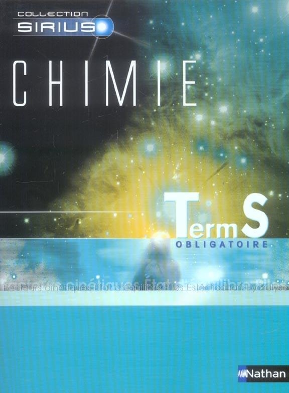 CHIMIE TERM S | 9782091724966
