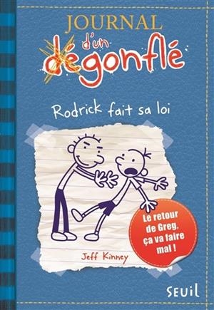 JOURNAL D'UN DÉGONFLÉ, VOL. 2. RODRICK FAIT SA LOI | 9782020988186 | KINNEY, JEFF