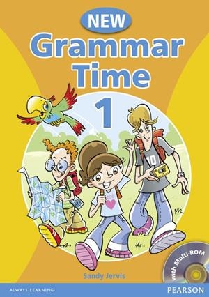 GRAMMAR TIME 1 (NEW EDITION) STUDENT'S BOOK WITH MULTI-ROM | 9781405866972