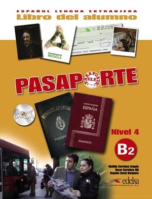 PASAPORTE NIVEL 4 B2 ALUN+CD | 9788477114413
