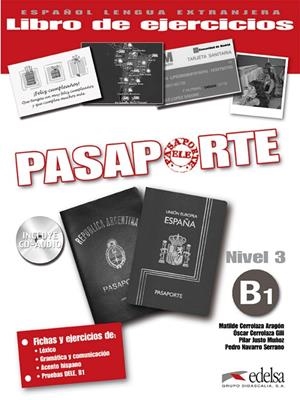 PASAPORTE 3 B1 EJER+CD | 9788477114086