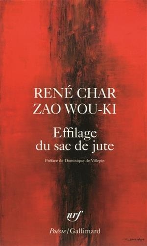 EFFILAGE DU SAC DE JUTE | 9782070441471 | CHAR - WOU-KI