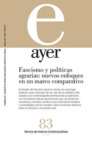 REVISTA AYER Nº 83 | 9788492820535 | LANERO DANIEL