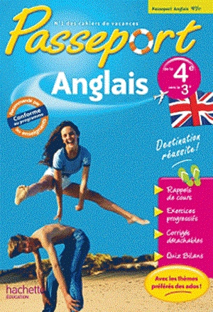 PASSEPORT ANGLAIS 4E - 3E | 9782011603593