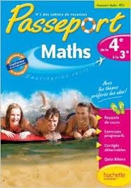 PASSEPORT MATHS 4E - 3E | 9782011603579