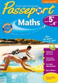 PASSEPORT MATHS 5E - 4E | 9782011603555